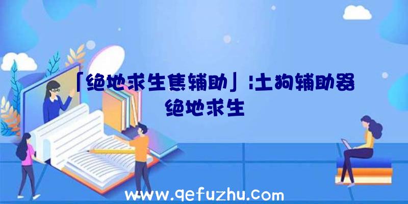 「绝地求生焦辅助」|土狗辅助器绝地求生